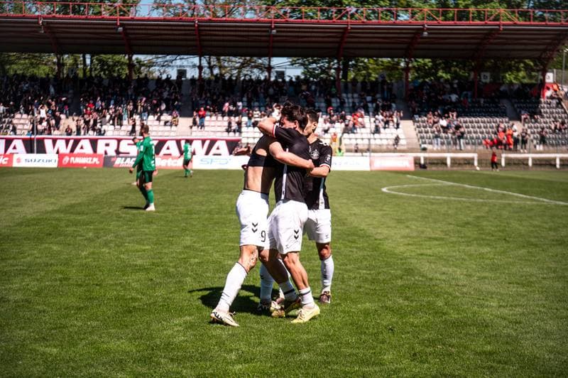 Football. Betclic 1 Liga. Polonia Warszawa - Gornik Leczna. 10.05.2026