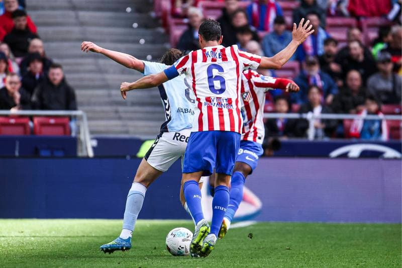 Football. La Liga. Atletico Madrid - Celta Vigo. 09.05.2026