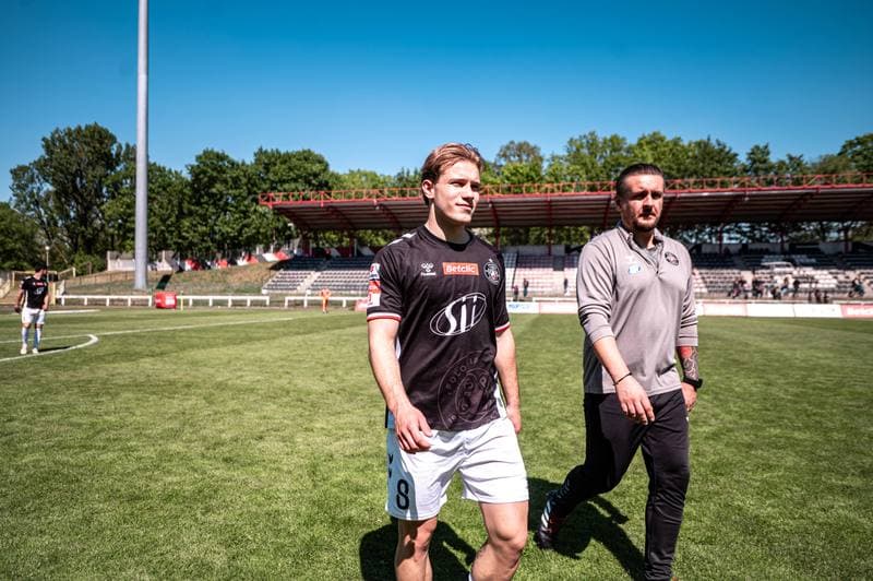 Football. Betclic 1 Liga. Polonia Warszawa - Gornik Leczna. 10.05.2026