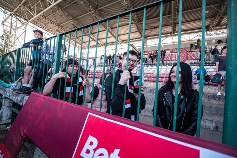 Football. Betclic 1 Liga. Polonia Warszawa - Gornik Leczna. 10.05.2026