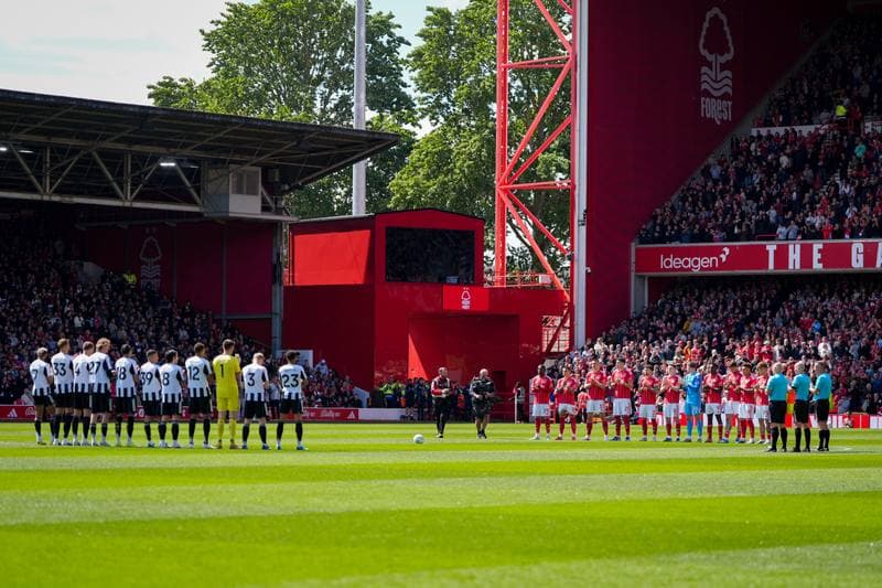 Football. Premier League. Nottingham Forest - Newcastle United. 10.05.2026