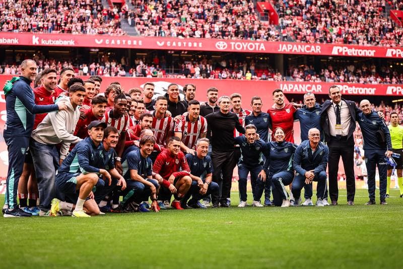 Football. La Liga. Athletic Club - Valencia CF. 10.05.2026