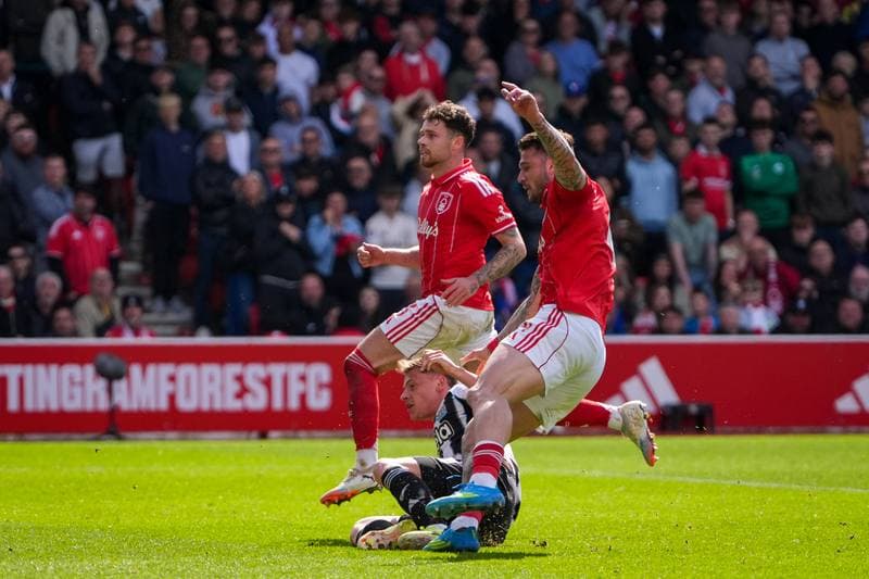 Football. Premier League. Nottingham Forest - Newcastle United. 10.05.2026