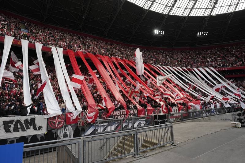 Football. Eredivisie. Ajax - FC Utrecht. 10.05.2025