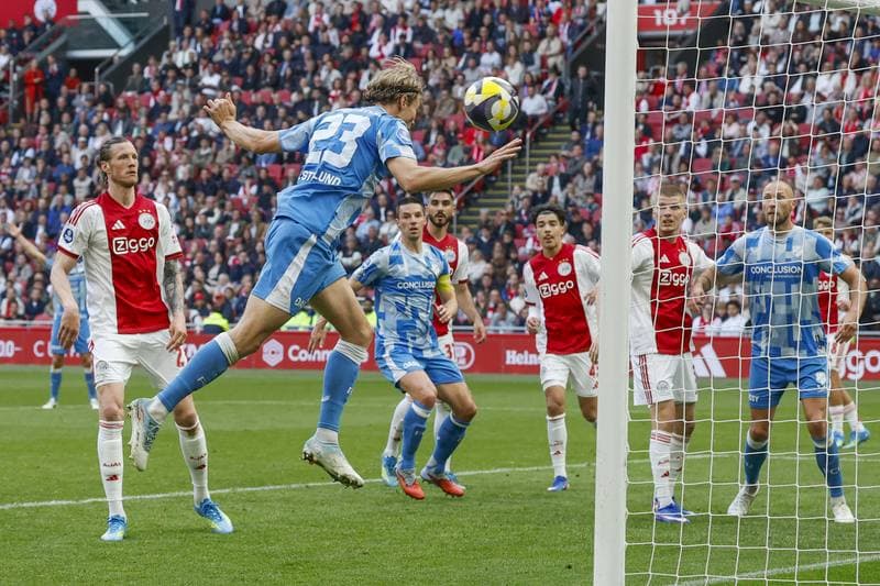 Football. Eredivisie. Ajax - FC Utrecht. 10.05.2025