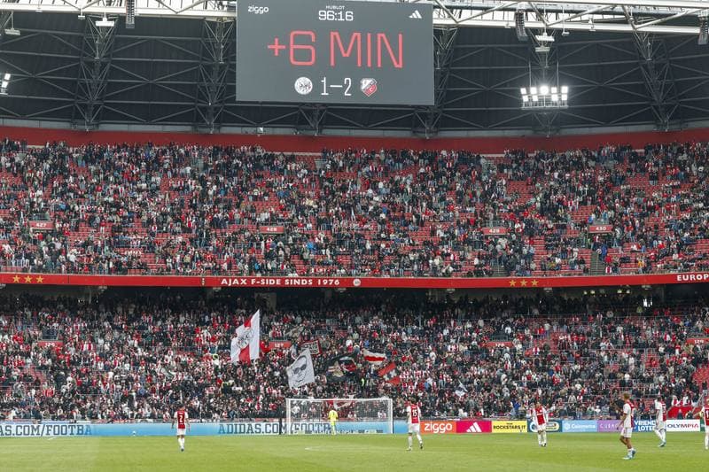 Football. Eredivisie. Ajax - FC Utrecht. 10.05.2025