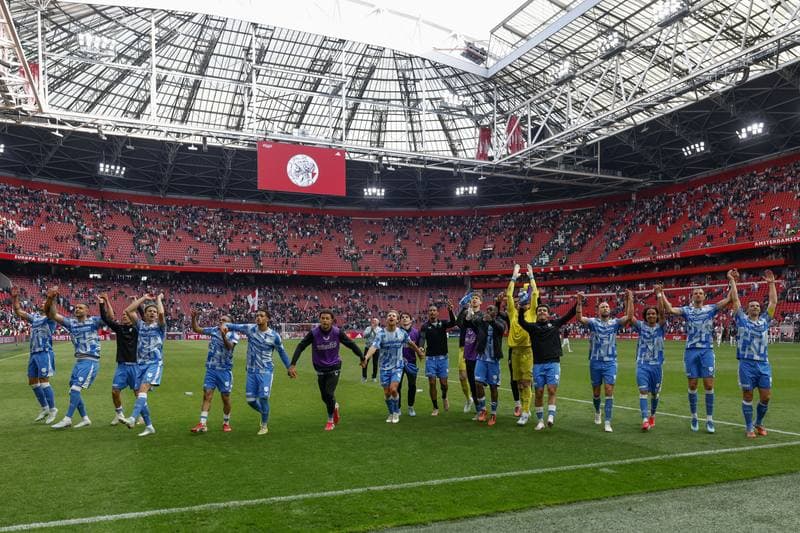Football. Eredivisie. Ajax - FC Utrecht. 10.05.2025