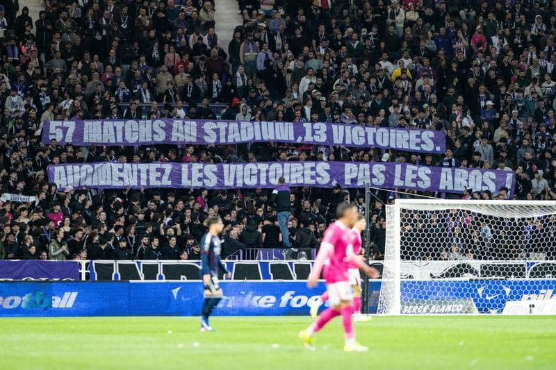 Football. Ligue 1. Toulouse - Olympique Lyonnais. 10.05.2026