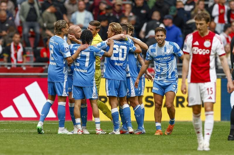 Football. Eredivisie. Ajax - FC Utrecht. 10.05.2025
