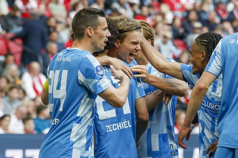 Football. Eredivisie. Ajax - FC Utrecht. 10.05.2025