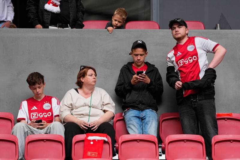 Football. Eredivisie. Ajax - FC Utrecht. 10.05.2025