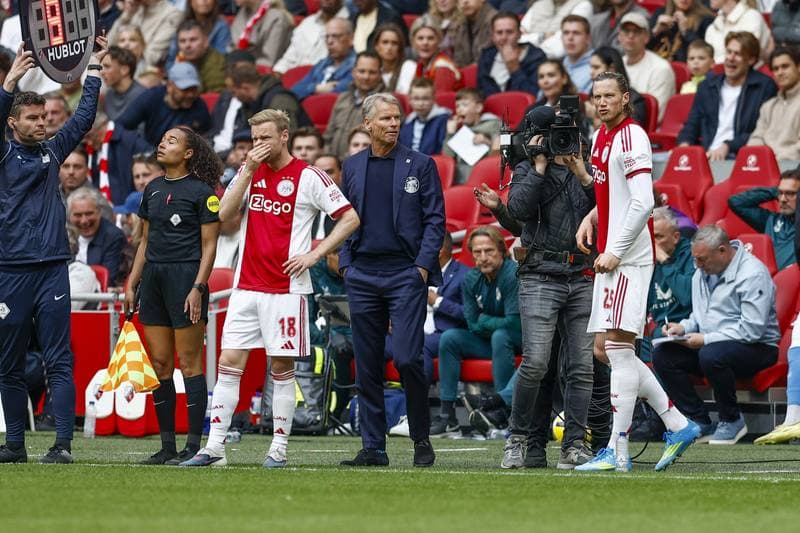 Football. Eredivisie. Ajax - FC Utrecht. 10.05.2025