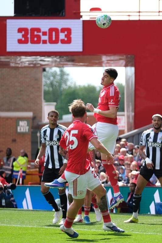 Football. Premier League. Nottingham Forest - Newcastle United. 10.05.2026