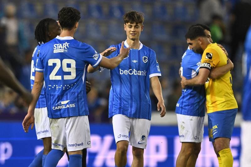 Football. Jupiler Pro League. KRC Genk - KVC Westerlo. 10.05.2026