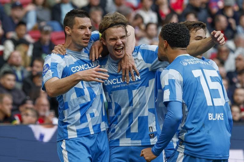 Football. Eredivisie. Ajax - FC Utrecht. 10.05.2025