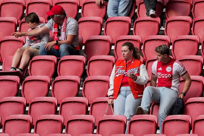 Football. Eredivisie. Ajax - FC Utrecht. 10.05.2025