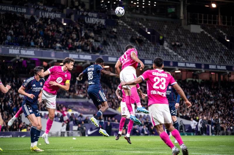 Football. Ligue 1. Toulouse - Olympique Lyonnais. 10.05.2026