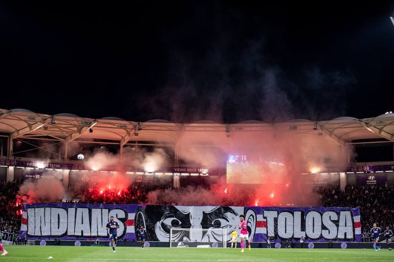 Football. Ligue 1. Toulouse - Olympique Lyonnais. 10.05.2026