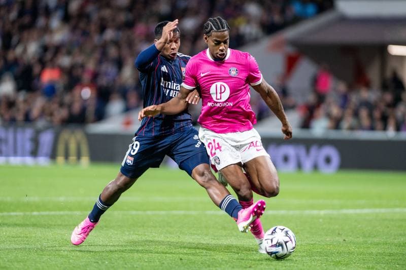 Football. Ligue 1. Toulouse - Olympique Lyonnais. 10.05.2026