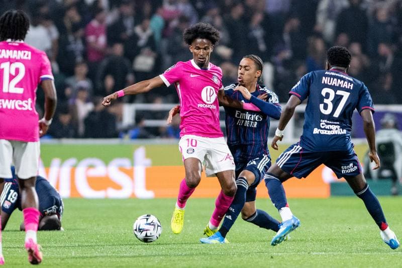Football. Ligue 1. Toulouse - Olympique Lyonnais. 10.05.2026