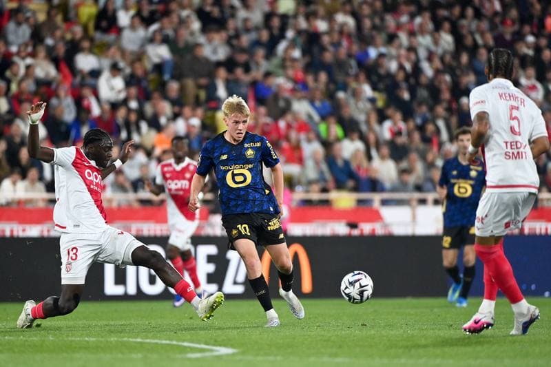Football. Ligue 1. AS Monaco - Lille OSC. 10.05.2026