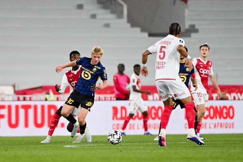 Football. Ligue 1. AS Monaco - Lille OSC. 10.05.2026