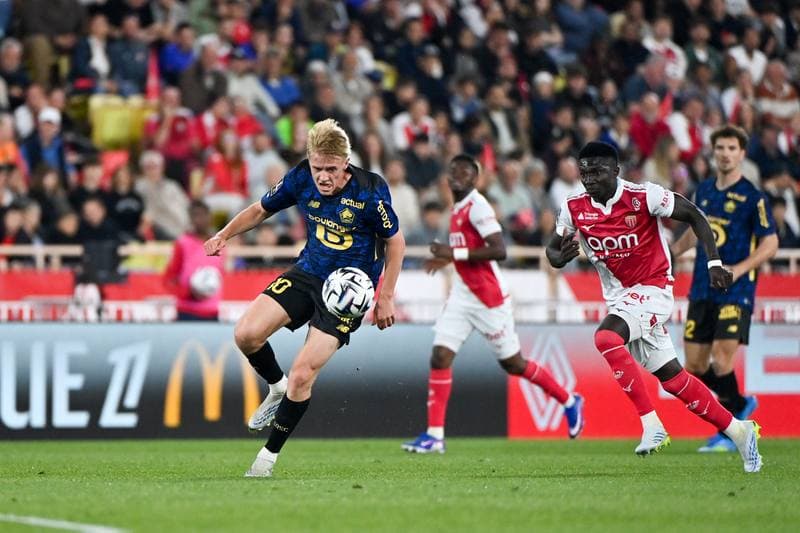 Football. Ligue 1. AS Monaco - Lille OSC. 10.05.2026