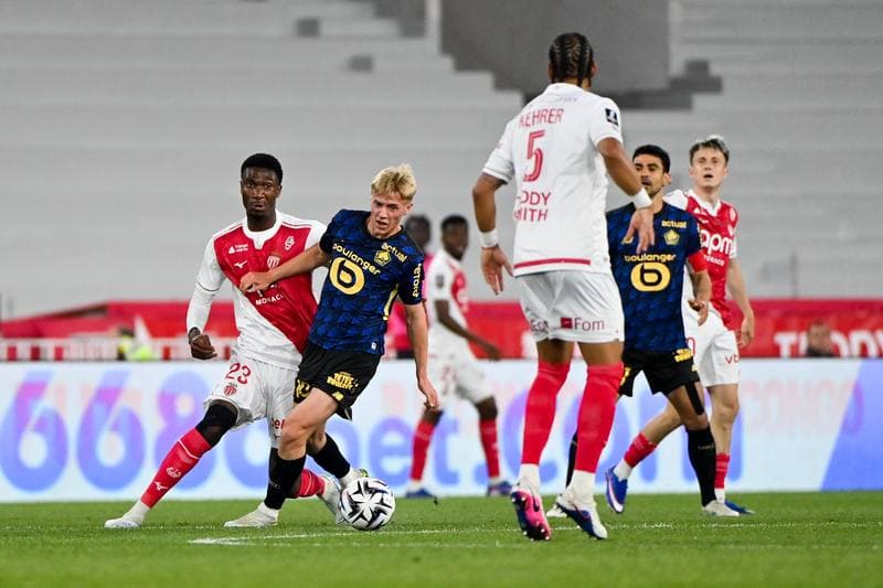 Football. Ligue 1. AS Monaco - Lille OSC. 10.05.2026