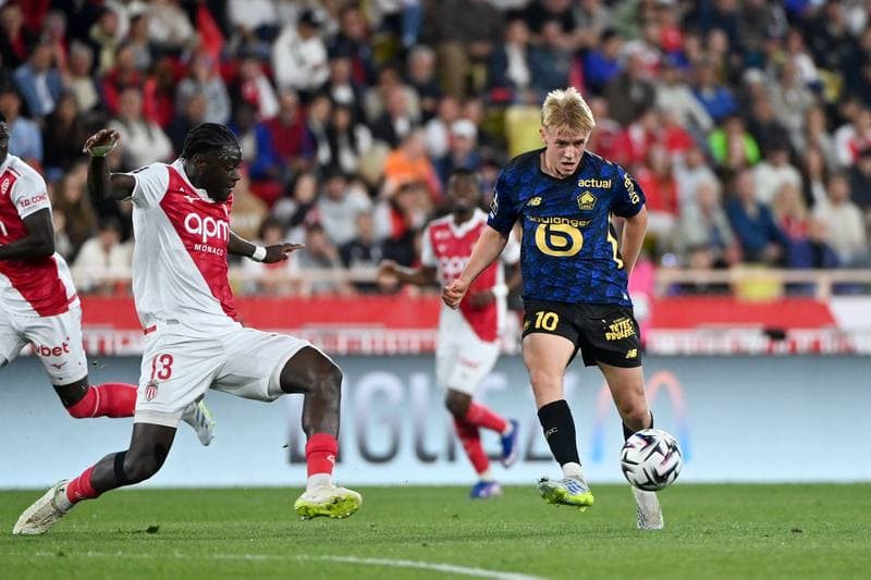 Football. Ligue 1. AS Monaco - Lille OSC. 10.05.2026