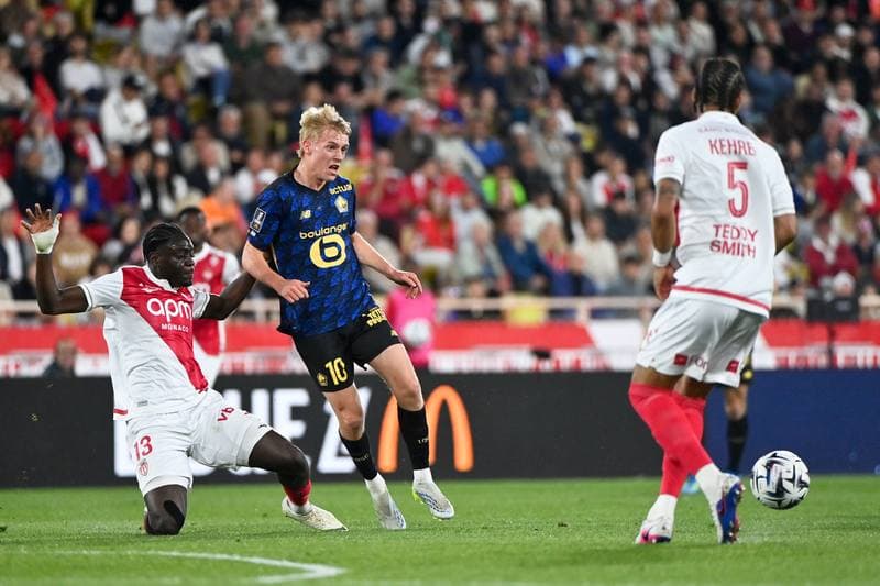 Football. Ligue 1. AS Monaco - Lille OSC. 10.05.2026