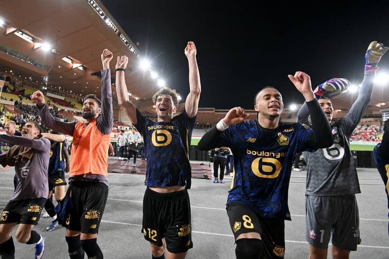Football. Ligue 1. AS Monaco - Lille OSC. 10.05.2026