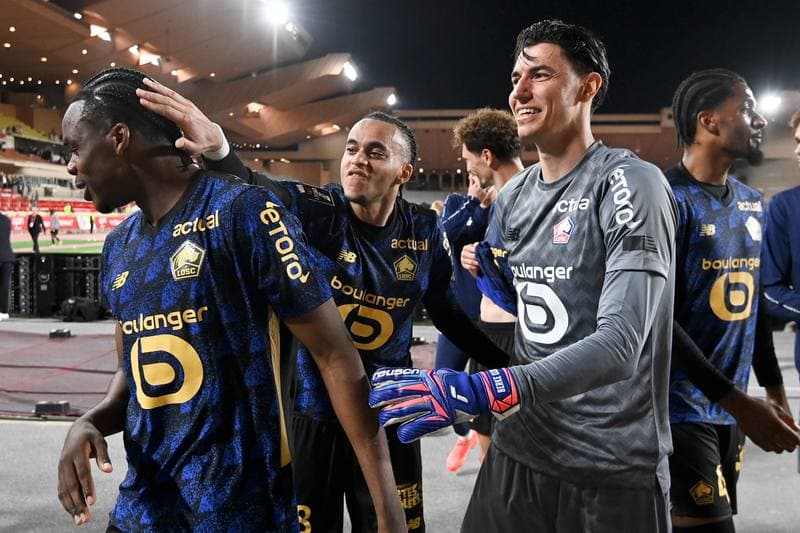 Football. Ligue 1. AS Monaco - Lille OSC. 10.05.2026