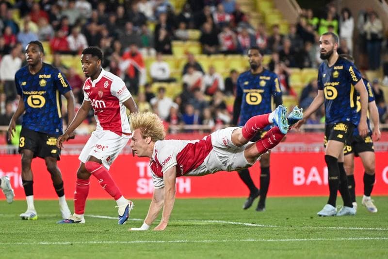 Football. Ligue 1. AS Monaco - Lille OSC. 10.05.2026