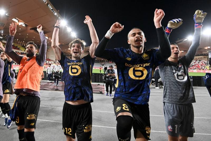 Football. Ligue 1. AS Monaco - Lille OSC. 10.05.2026