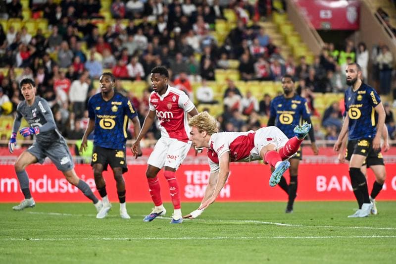 Football. Ligue 1. AS Monaco - Lille OSC. 10.05.2026