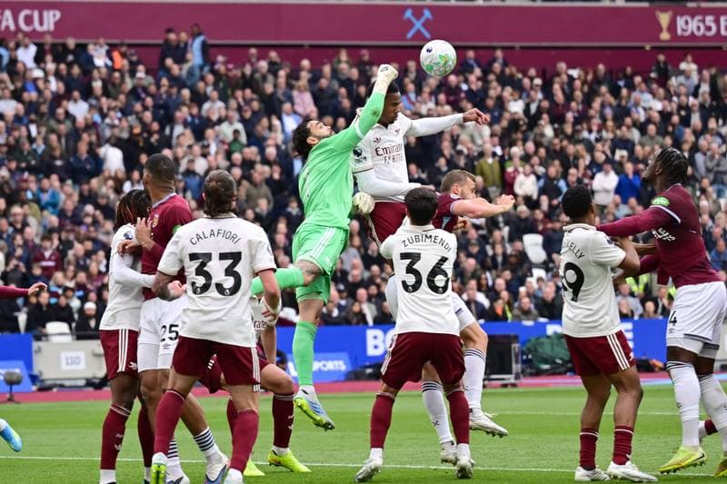 Football. Premier League. West Ham - Arsenal. 10.05.2026
