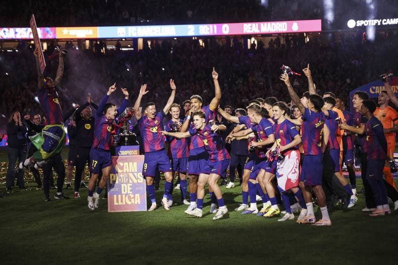 Football. La Liga. FC Barcelona - Real Madrid. 10.05.2026