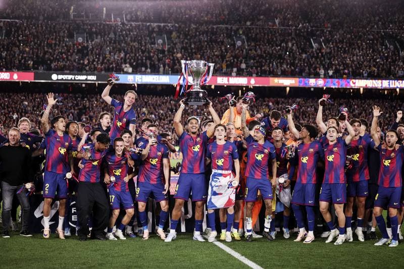 Football. La Liga. FC Barcelona - Real Madrid. 10.05.2026