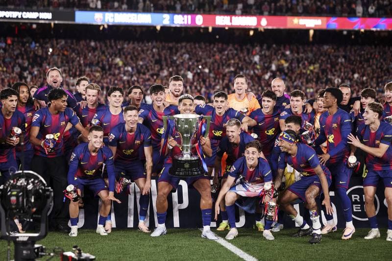 Football. La Liga. FC Barcelona - Real Madrid. 10.05.2026