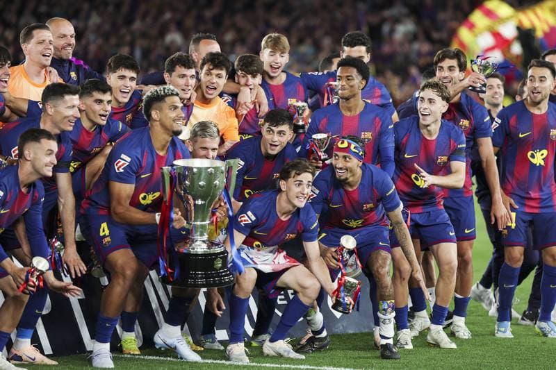 Football. La Liga. FC Barcelona - Real Madrid. 10.05.2026