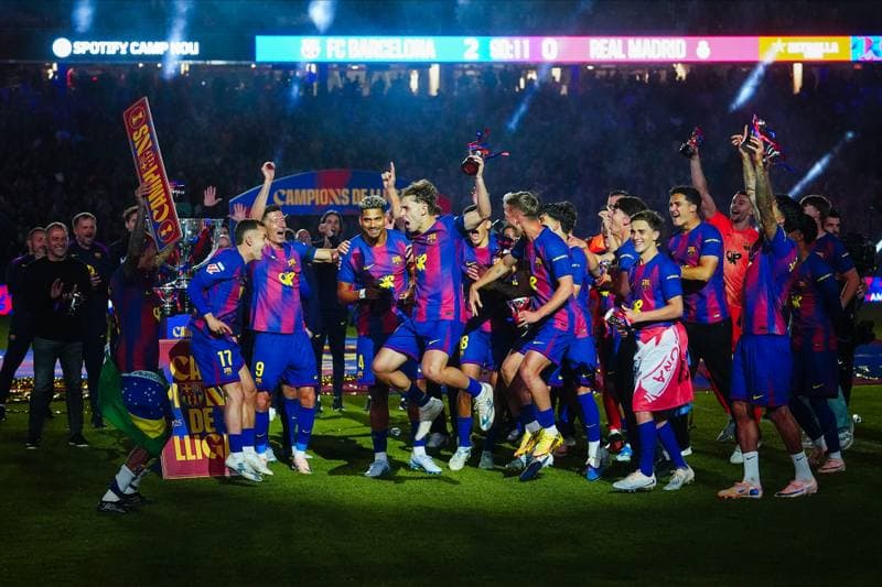 Football. La Liga. FC Barcelona - Real Madrid. 10.05.2026