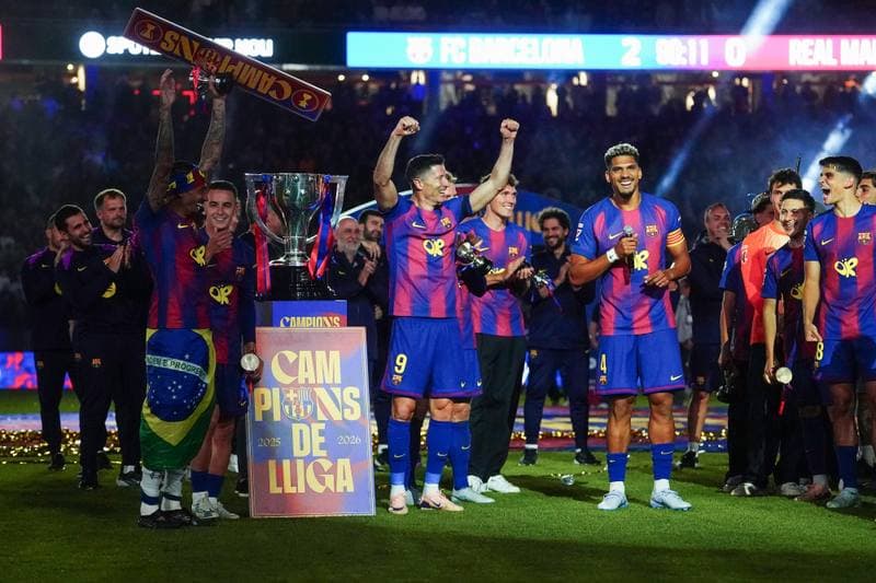 Football. La Liga. FC Barcelona - Real Madrid. 10.05.2026