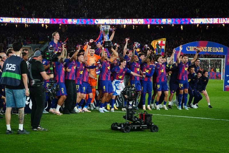 Football. La Liga. FC Barcelona - Real Madrid. 10.05.2026