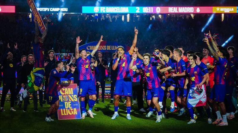 Football. La Liga. FC Barcelona - Real Madrid. 10.05.2026