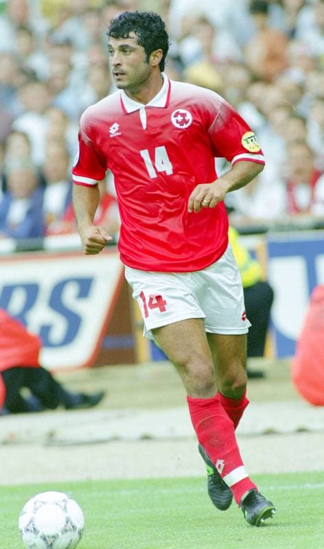 Football. UEFA EURO 1996. England - Switzerland. 08.06.1996
