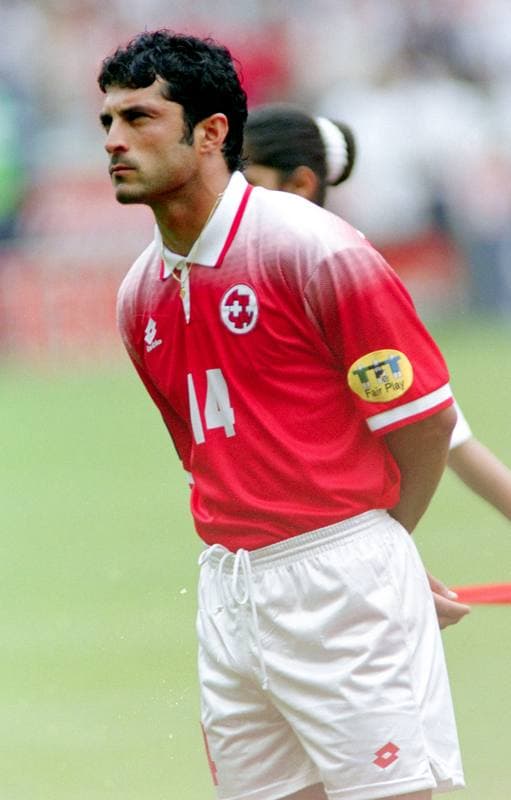 Football. UEFA EURO 1996. England - Switzerland. 08.06.1996