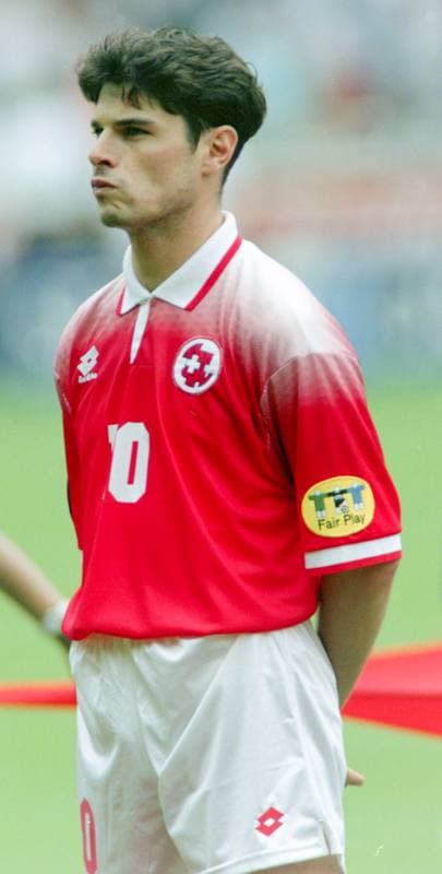 Football. UEFA EURO 1996. England - Switzerland. 08.06.1996