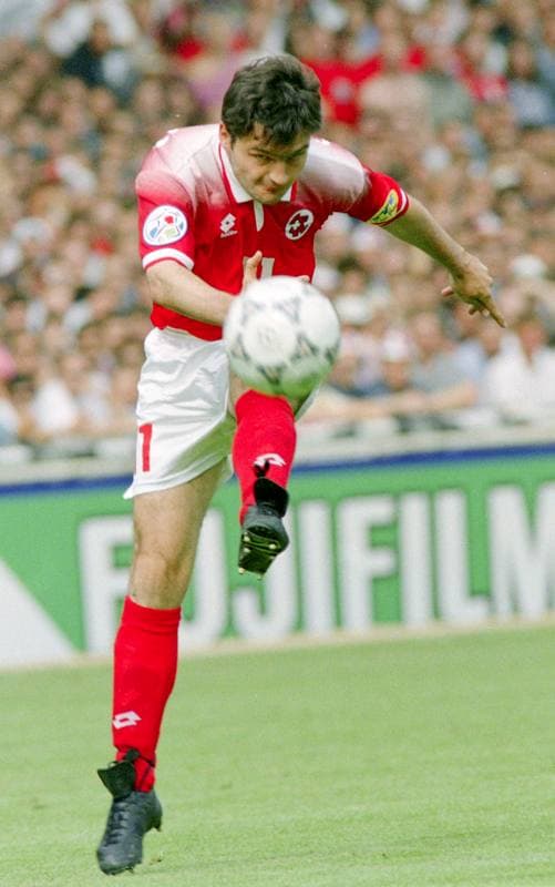Football. UEFA EURO 1996. England - Switzerland. 08.06.1996