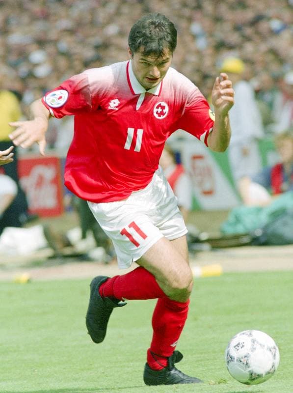 Football. UEFA EURO 1996. England - Switzerland. 08.06.1996
