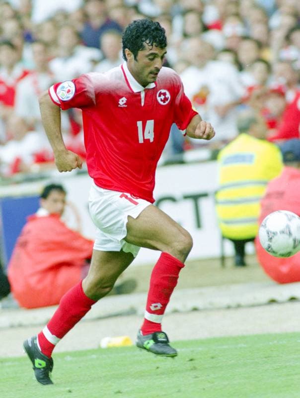 Football. UEFA EURO 1996. England - Switzerland. 08.06.1996